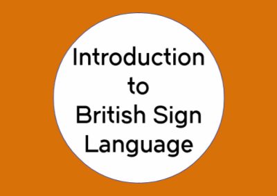 British Sign Language Course