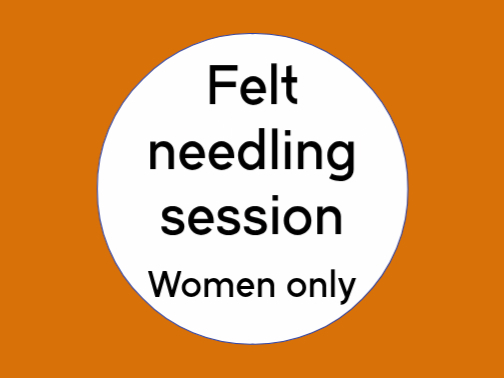 Felt Needling Session
