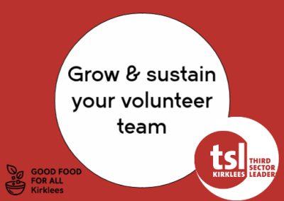 Grow & Sustain your volunteer team